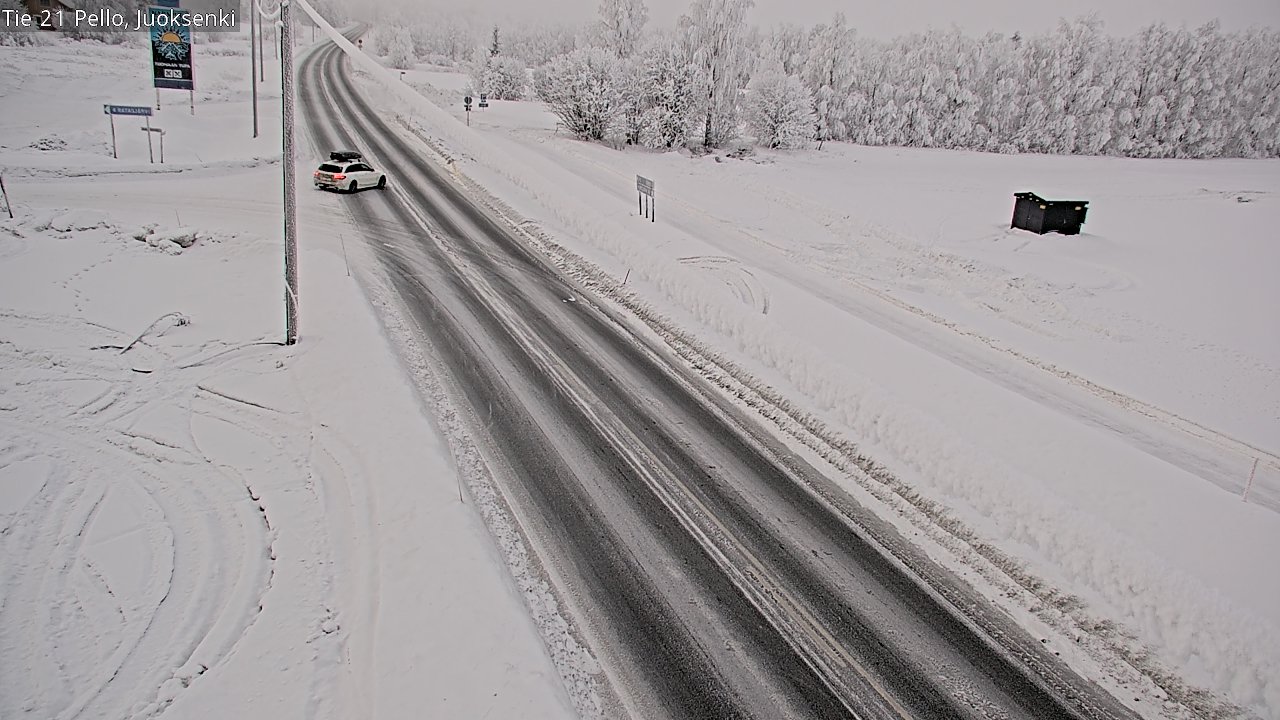 Kelikamerat Kuva Tie 21 Pello Juoksenki, Pello, Lappi