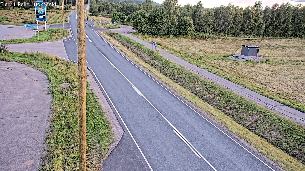 Kelikamerat Kuva Tie 21 Pello Juoksenki, Pello, Lappi