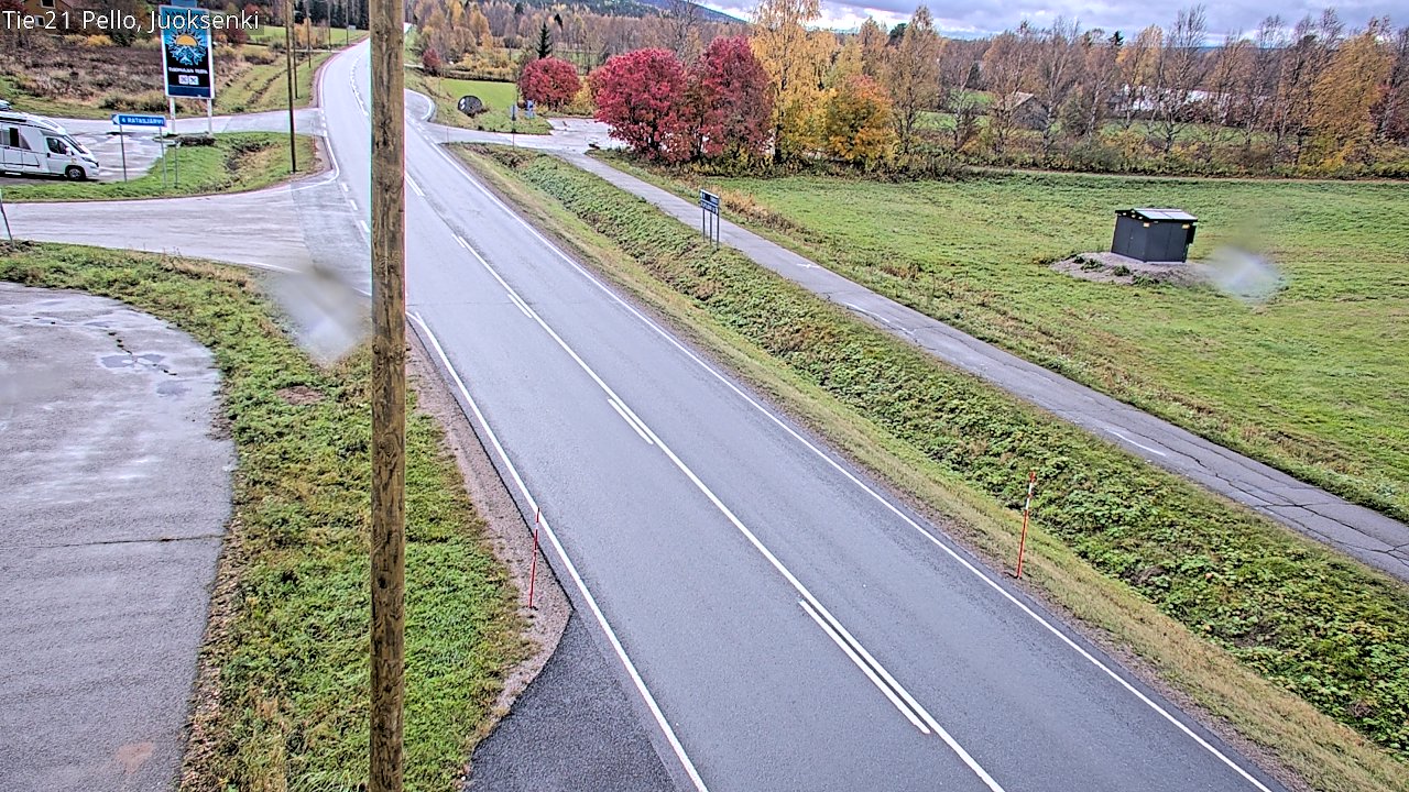 Kelikamerat Kuva Tie 21 Pello Juoksenki, Pello, Lappi