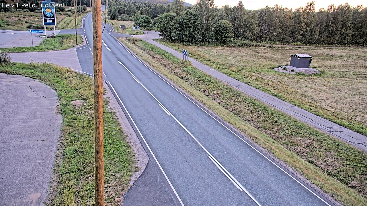 Kelikamerat Kuva Tie 21 Pello Juoksenki, Pello, Lappi