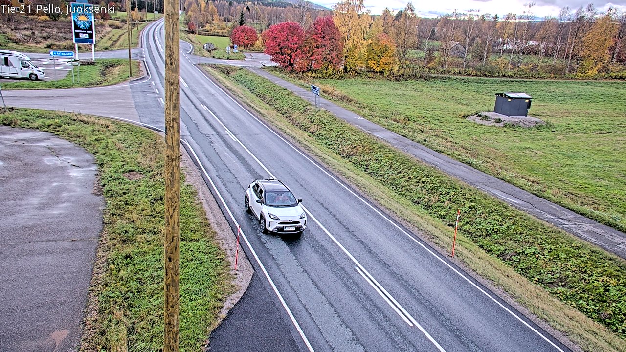 Kelikamerat Kuva Tie 21 Pello Juoksenki, Pello, Lappi