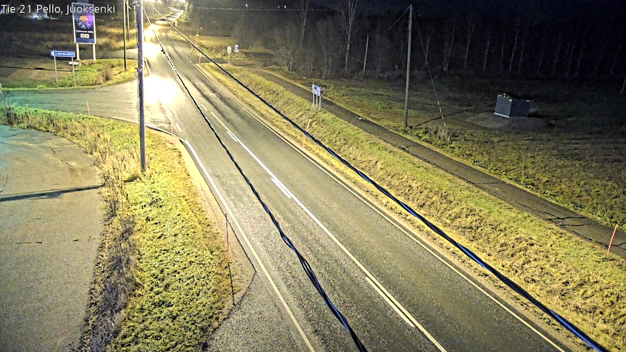 Kelikamerat Kuva Tie 21 Pello Juoksenki, Pello, Lappi