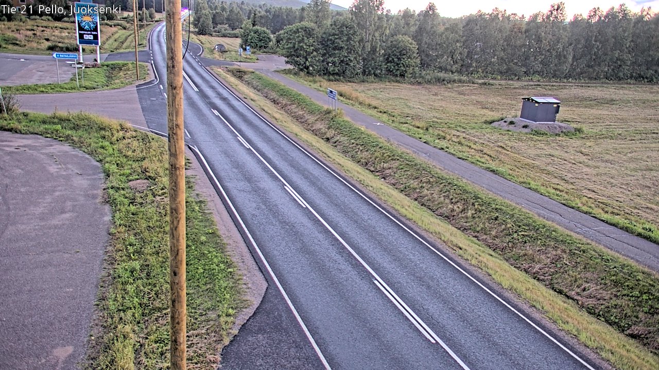 Kelikamerat Kuva Tie 21 Pello Juoksenki, Pello, Lappi