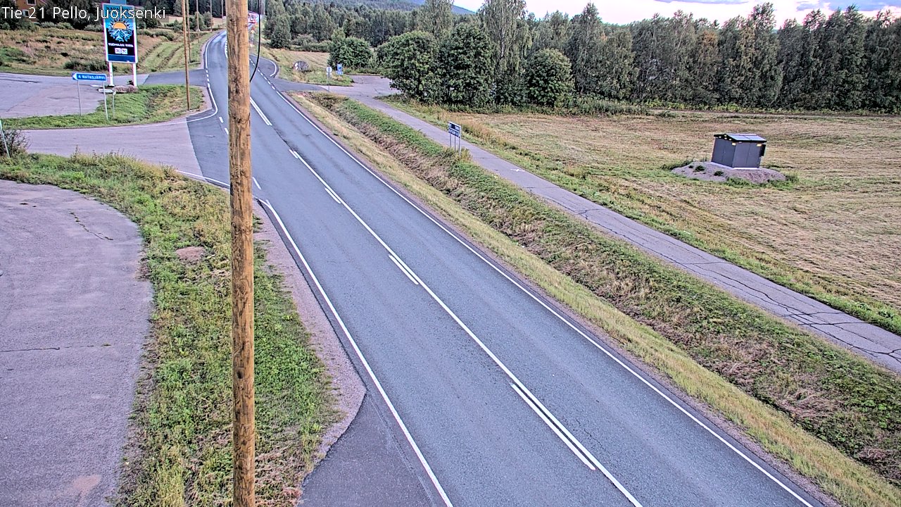 Kelikamerat Kuva Tie 21 Pello Juoksenki, Pello, Lappi