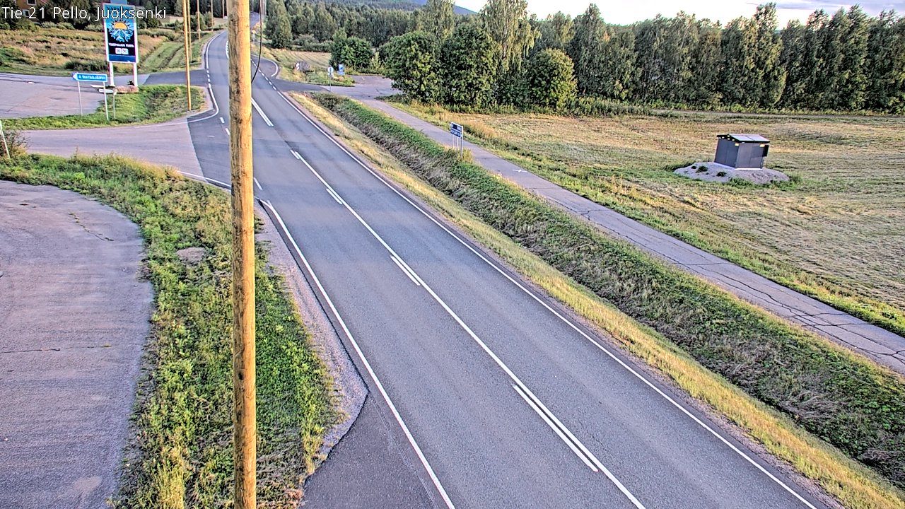 Kelikamerat Kuva Tie 21 Pello Juoksenki, Pello, Lappi