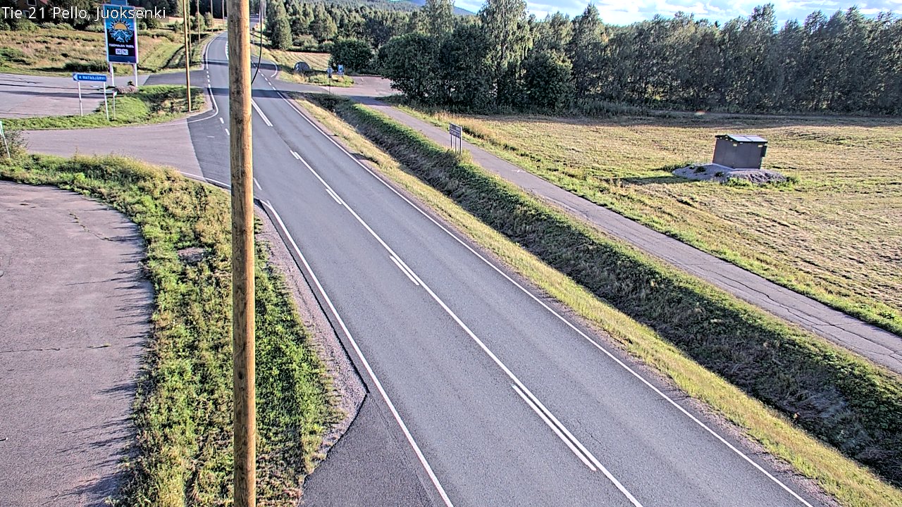Kelikamerat Kuva Tie 21 Pello Juoksenki, Pello, Lappi