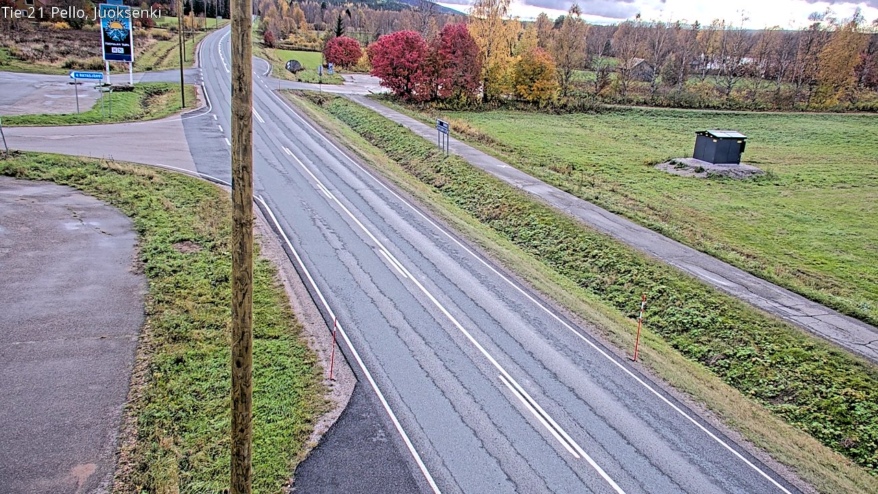 Kelikamerat Kuva Tie 21 Pello Juoksenki, Pello, Lappi