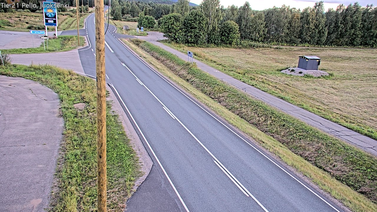 Kelikamerat Kuva Tie 21 Pello Juoksenki, Pello, Lappi