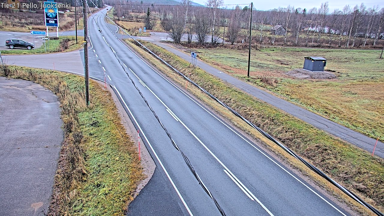 Kelikamerat Kuva Tie 21 Pello Juoksenki, Pello, Lappi