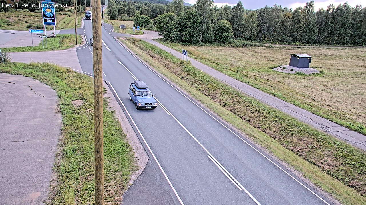 Kelikamerat Kuva Tie 21 Pello Juoksenki, Pello, Lappi