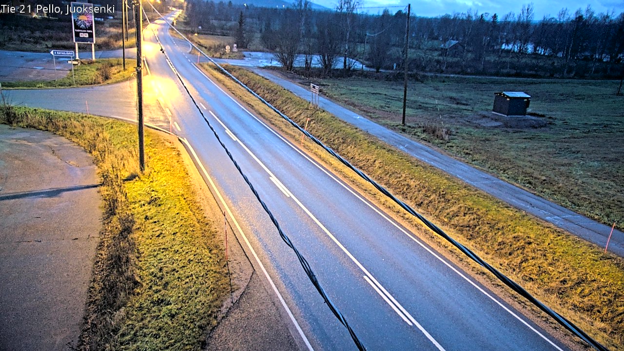 Kelikamerat Kuva Tie 21 Pello Juoksenki, Pello, Lappi