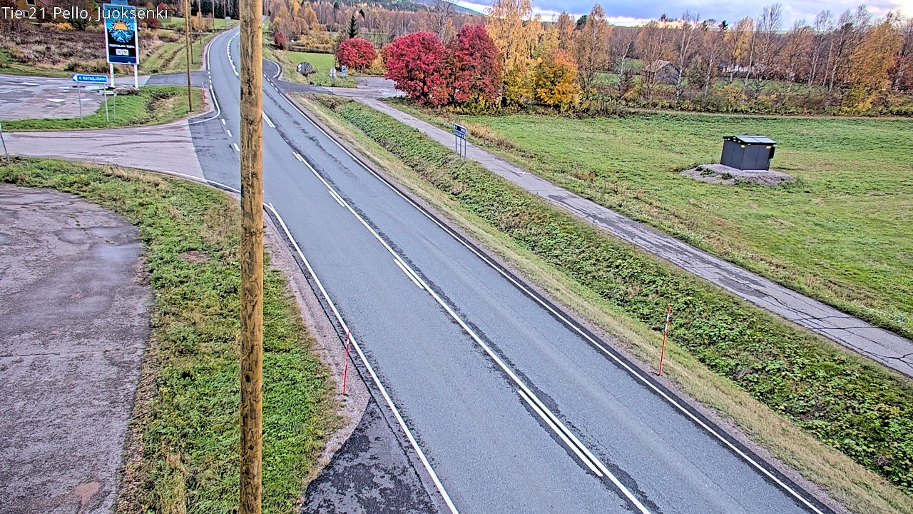 Kelikamerat Kuva Tie 21 Pello Juoksenki, Pello, Lappi
