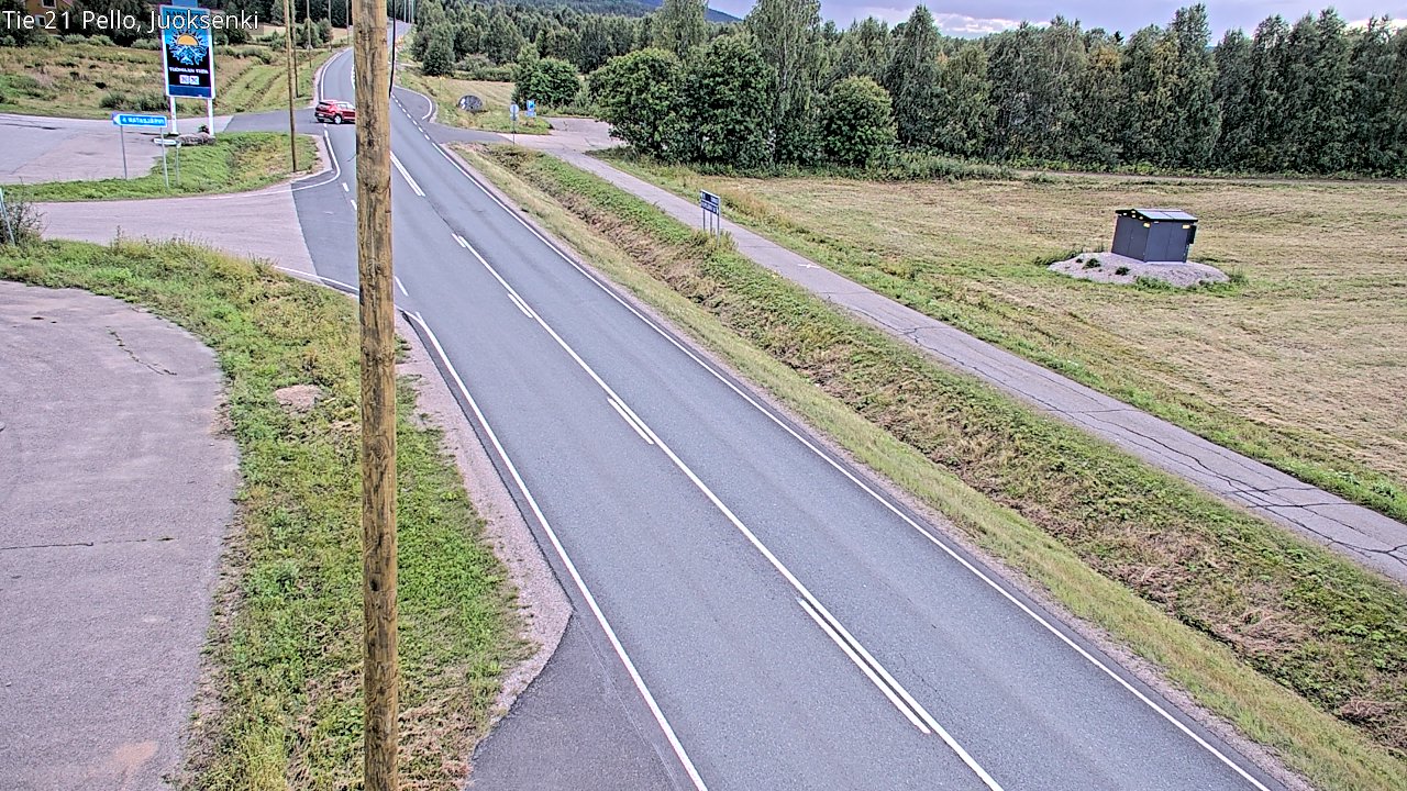 Kelikamerat Kuva Tie 21 Pello Juoksenki, Pello, Lappi