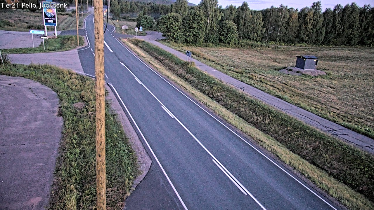 Kelikamerat Kuva Tie 21 Pello Juoksenki, Pello, Lappi