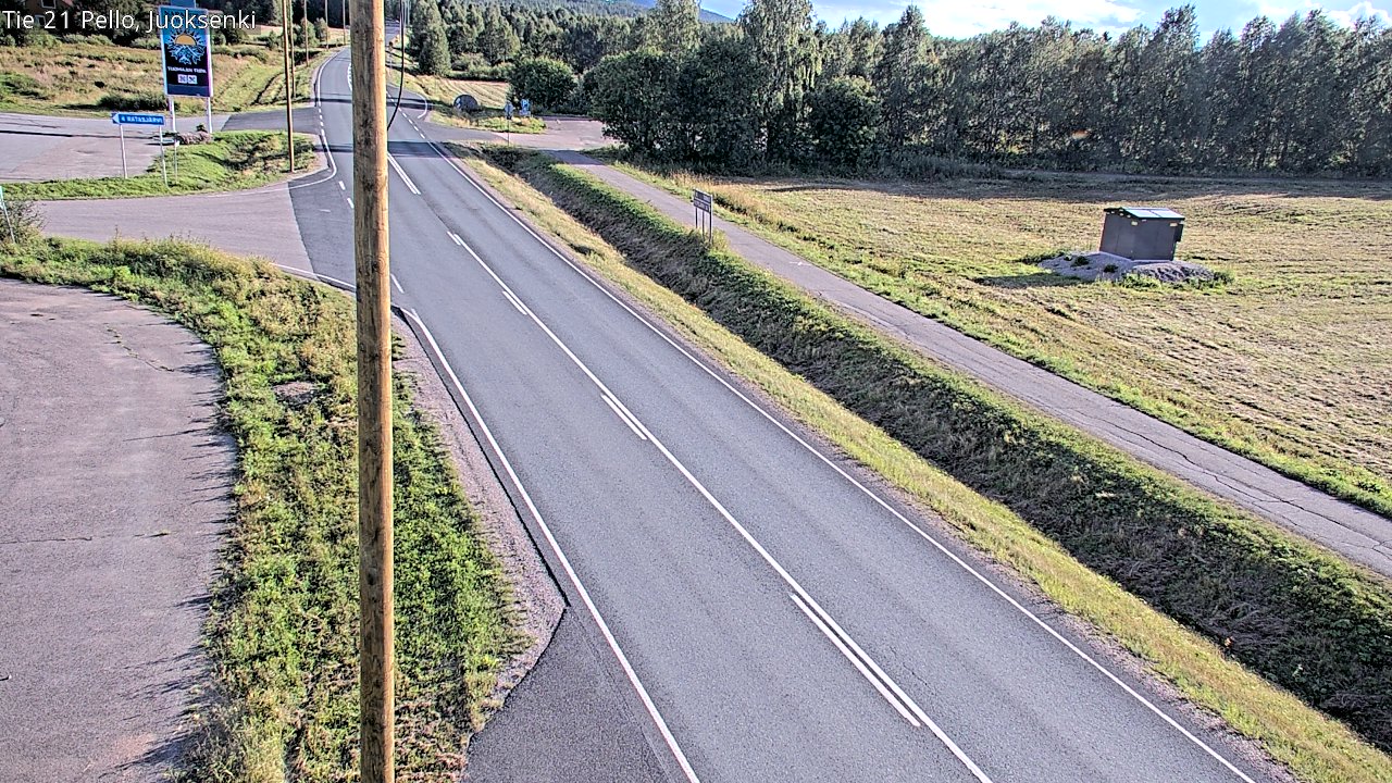 Kelikamerat Kuva Tie 21 Pello Juoksenki, Pello, Lappi