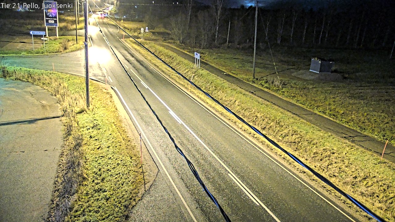 Kelikamerat Kuva Tie 21 Pello Juoksenki, Pello, Lappi