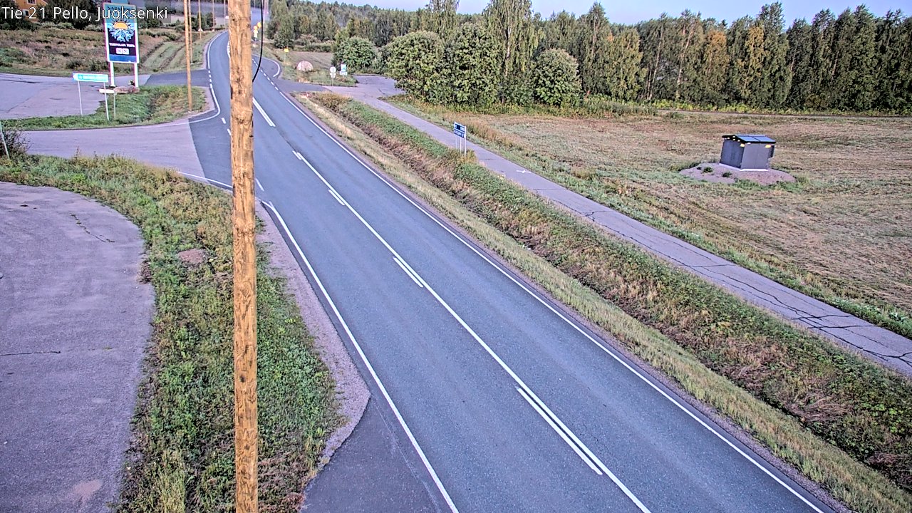 Kelikamerat Kuva Tie 21 Pello Juoksenki, Pello, Lappi