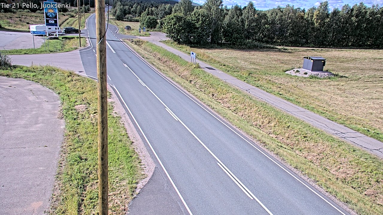 Kelikamerat Kuva Tie 21 Pello Juoksenki, Pello, Lappi