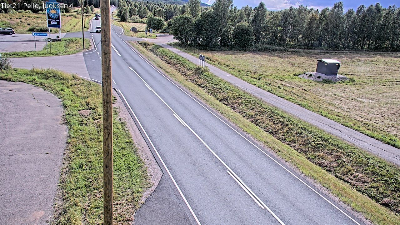 Kelikamerat Kuva Tie 21 Pello Juoksenki, Pello, Lappi