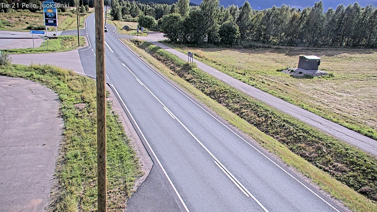 Kelikamerat Kuva Tie 21 Pello Juoksenki, Pello, Lappi