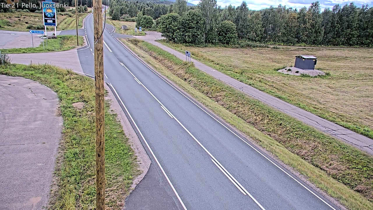 Kelikamerat Kuva Tie 21 Pello Juoksenki, Pello, Lappi