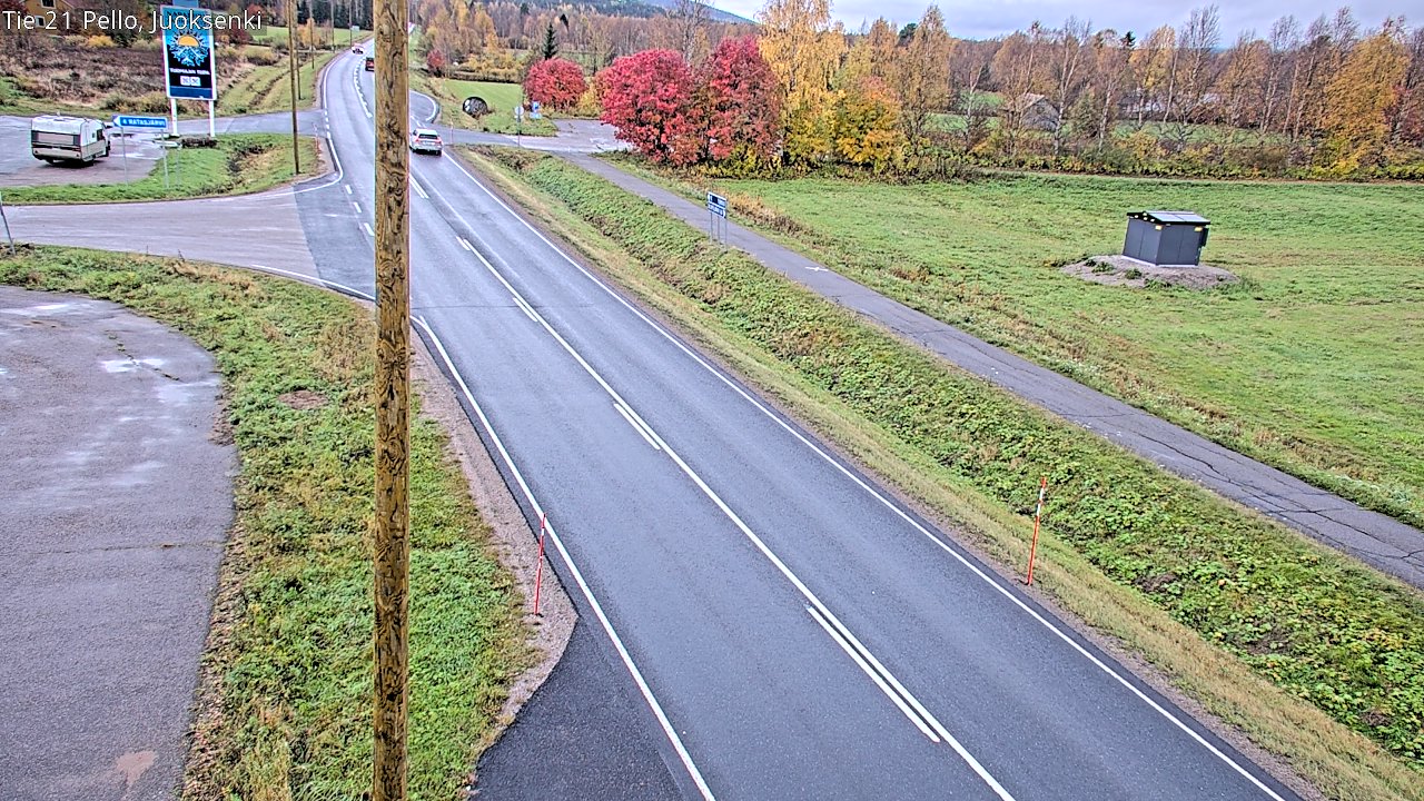 Kelikamerat Kuva Tie 21 Pello Juoksenki, Pello, Lappi