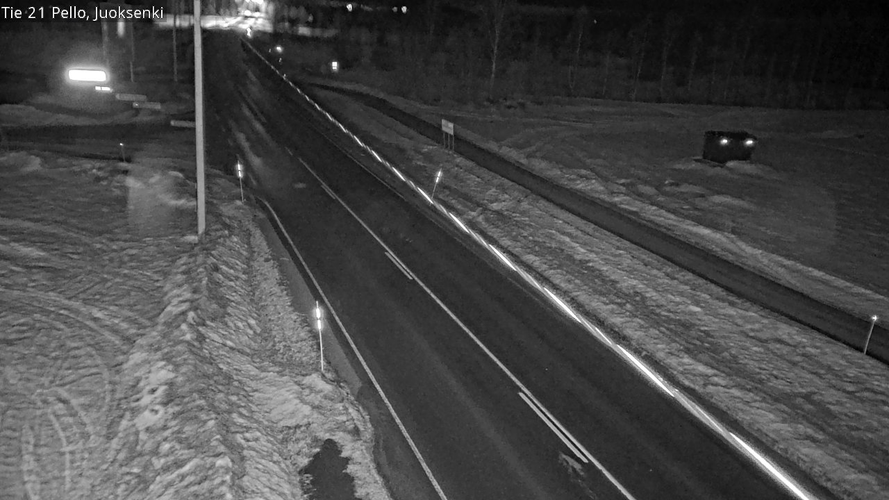 Kelikamerat Kuva Tie 21 Pello Juoksenki, Pello, Lappi