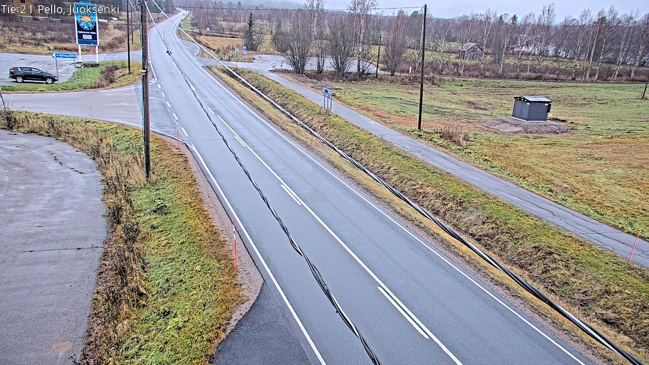 Kelikamerat Kuva Tie 21 Pello Juoksenki, Pello, Lappi