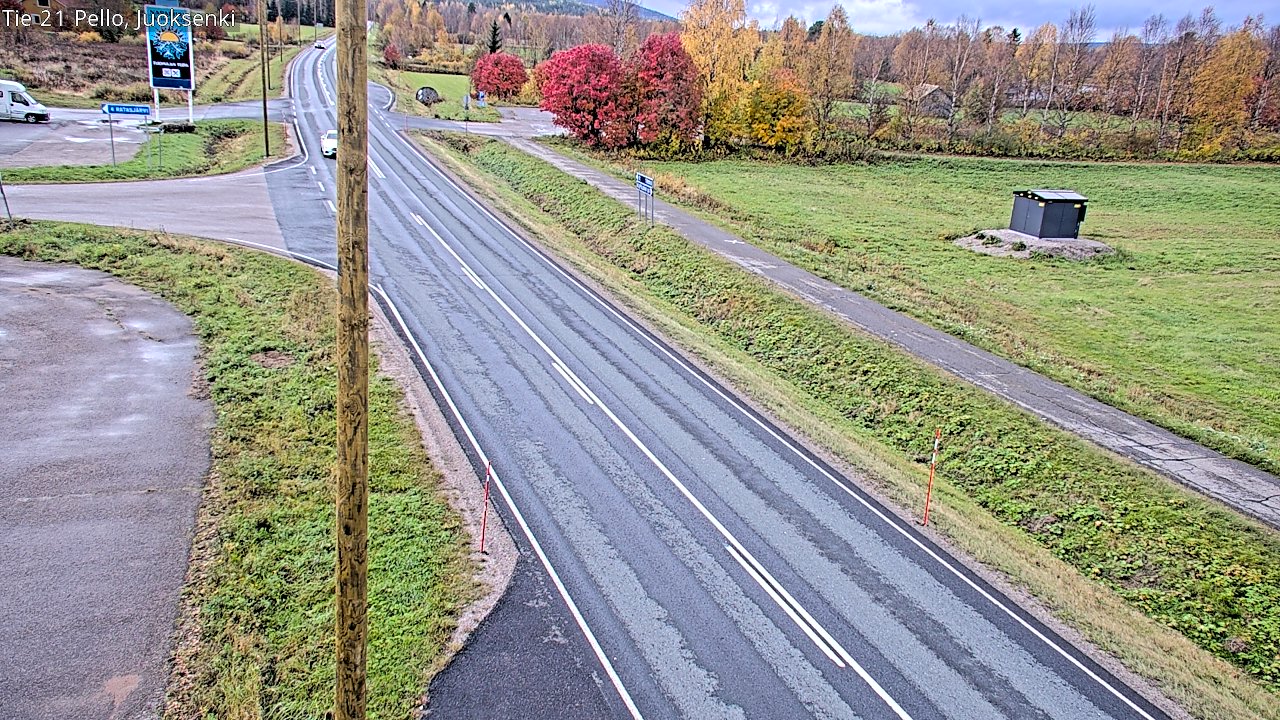 Kelikamerat Kuva Tie 21 Pello Juoksenki, Pello, Lappi