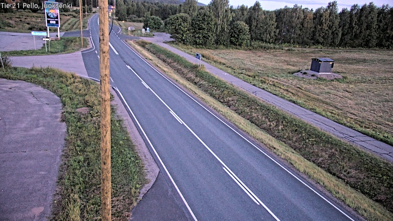 Kelikamerat Kuva Tie 21 Pello Juoksenki, Pello, Lappi