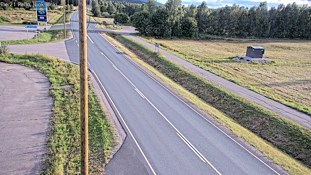 Kelikamerat Kuva Tie 21 Pello Juoksenki, Pello, Lappi