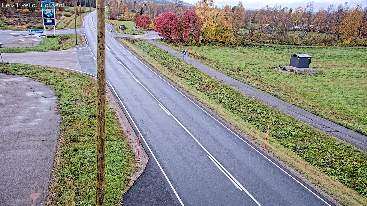 Kelikamerat Kuva Tie 21 Pello Juoksenki, Pello, Lappi