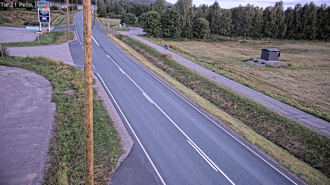 Kelikamerat Kuva Tie 21 Pello Juoksenki, Pello, Lappi