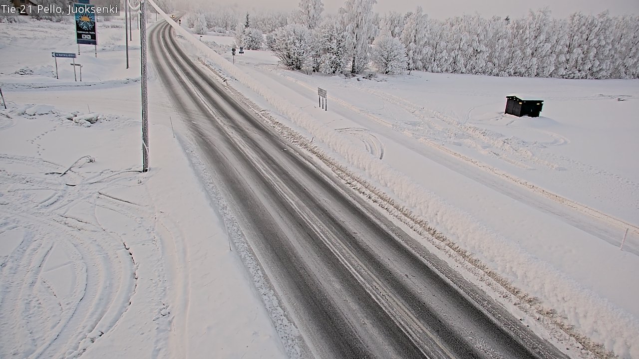 Kelikamerat Kuva Tie 21 Pello Juoksenki, Pello, Lappi