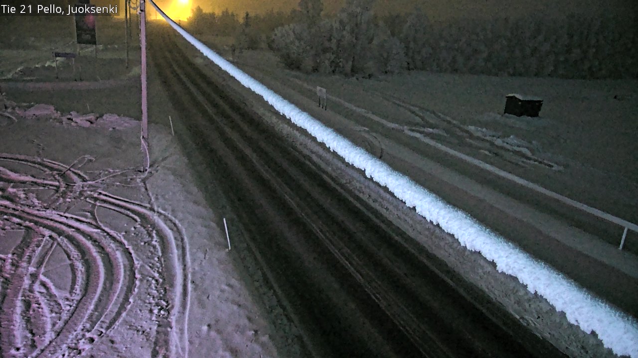 Kelikamerat Kuva Tie 21 Pello Juoksenki, Pello, Lappi