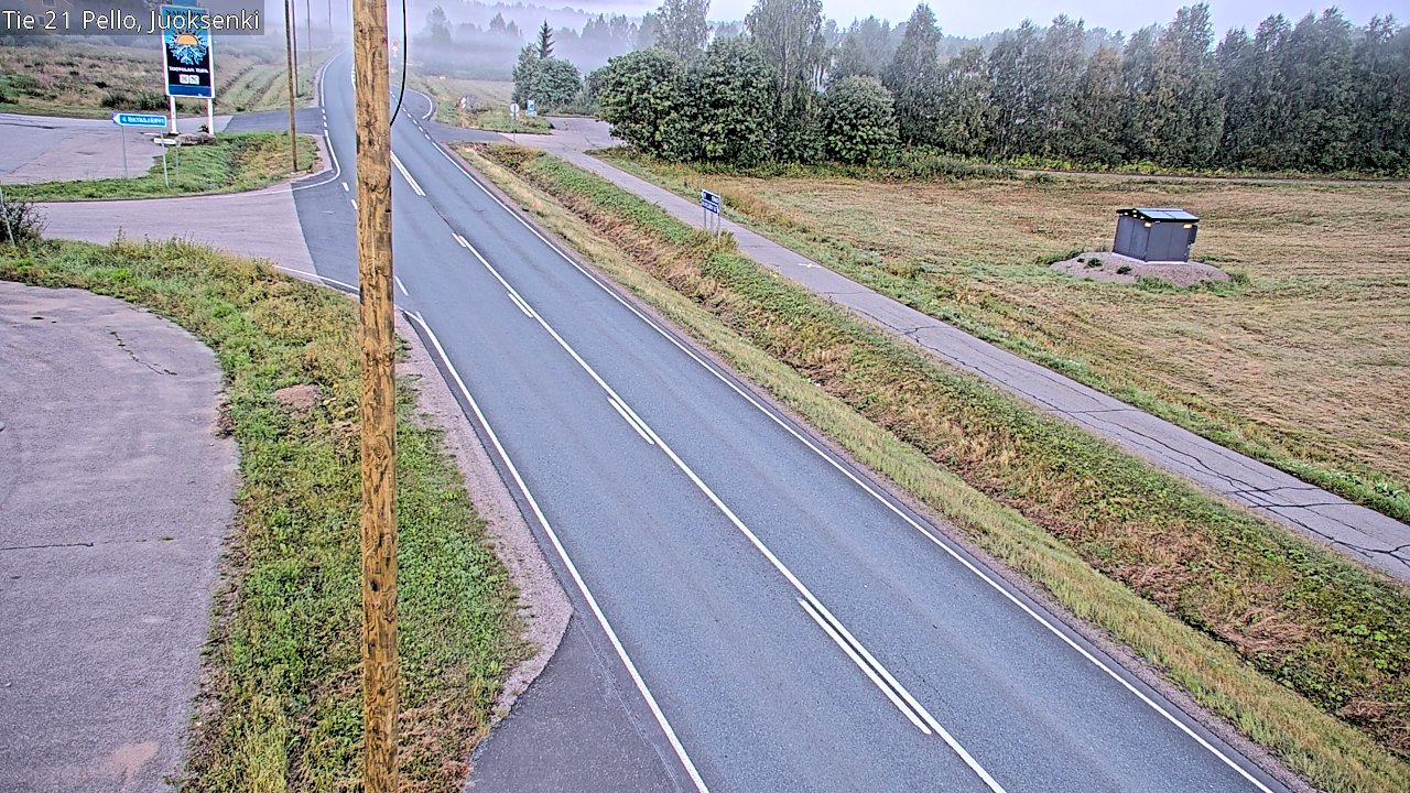 Kelikamerat Kuva Tie 21 Pello Juoksenki, Pello, Lappi