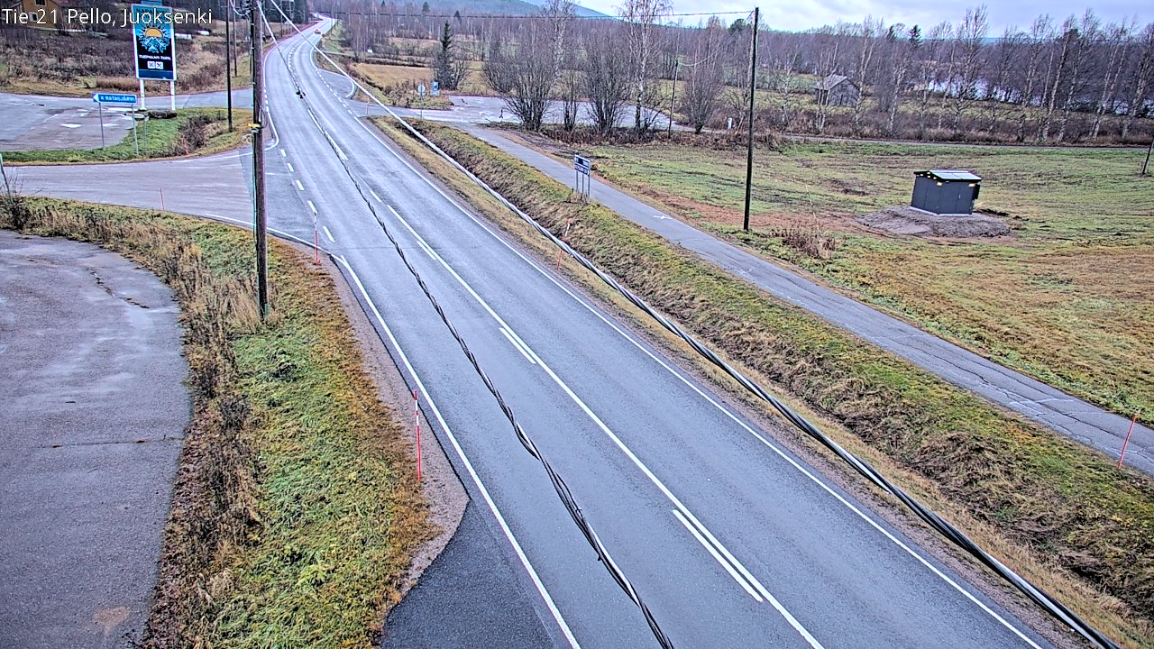 Kelikamerat Kuva Tie 21 Pello Juoksenki, Pello, Lappi