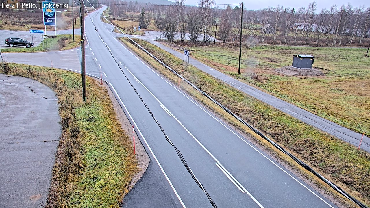 Kelikamerat Kuva Tie 21 Pello Juoksenki, Pello, Lappi