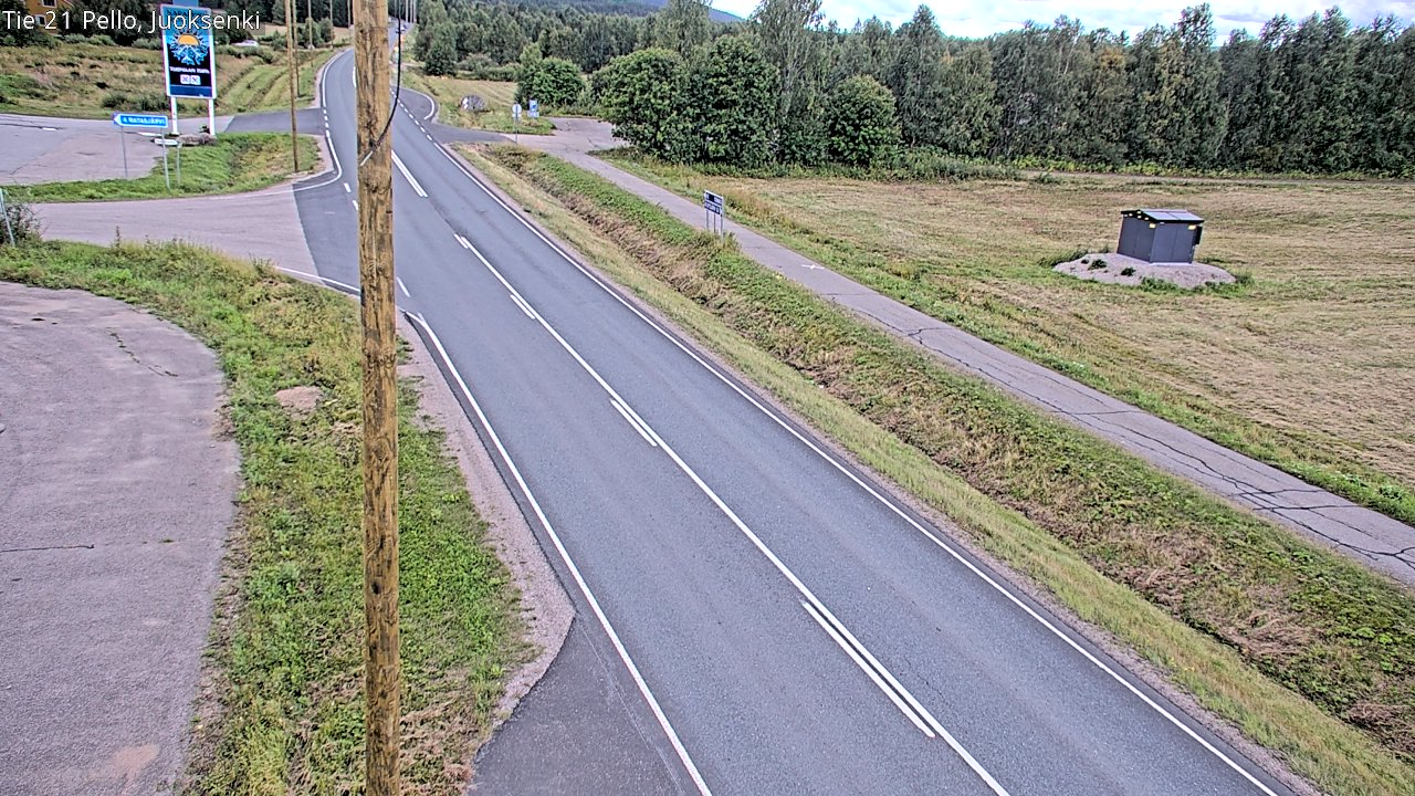 Kelikamerat Kuva Tie 21 Pello Juoksenki, Pello, Lappi