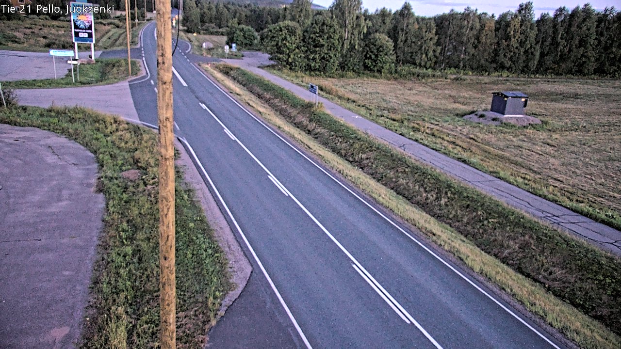Kelikamerat Kuva Tie 21 Pello Juoksenki, Pello, Lappi