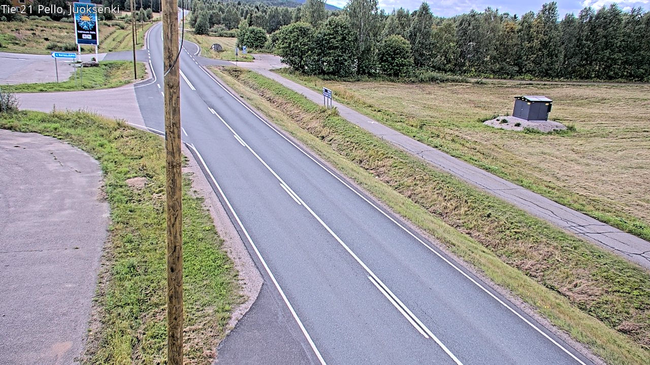 Kelikamerat Kuva Tie 21 Pello Juoksenki, Pello, Lappi