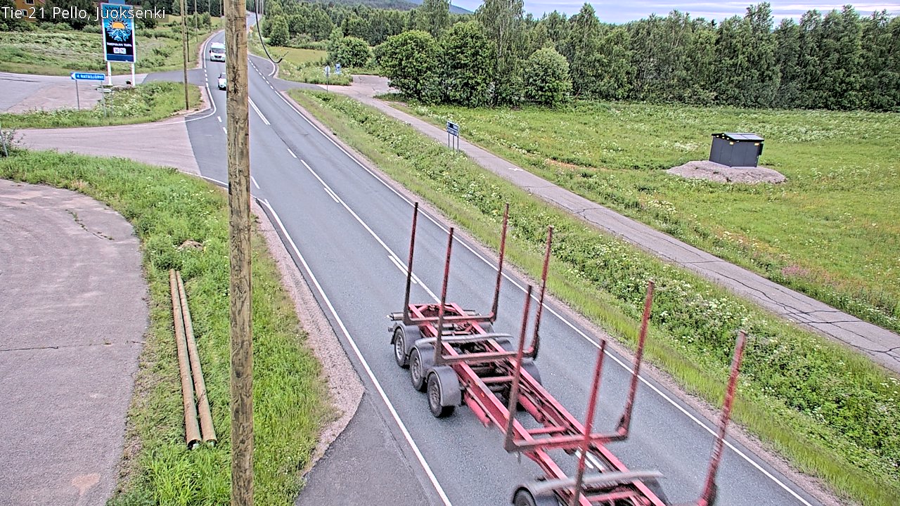 Kelikamerat Kuva Tie 21 Pello Juoksenki, Pello, Lappi