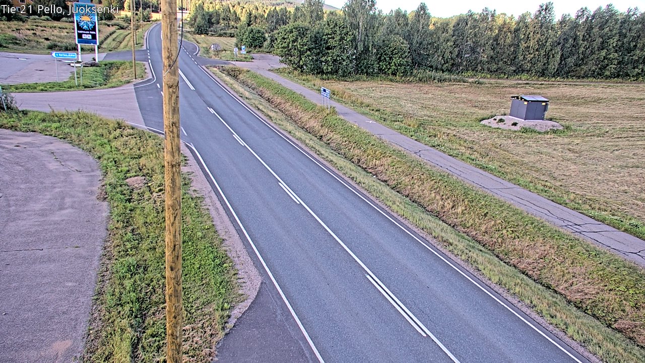 Kelikamerat Kuva Tie 21 Pello Juoksenki, Pello, Lappi