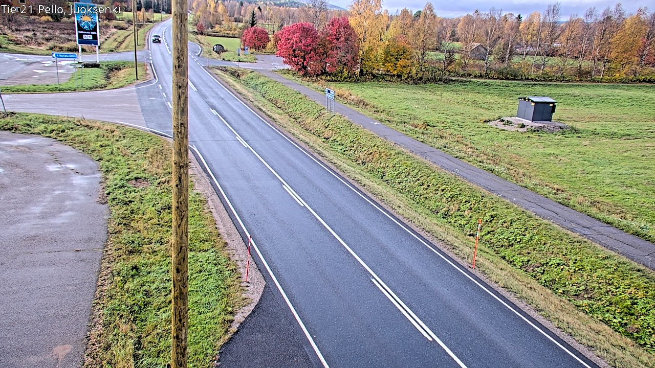 Kelikamerat Kuva Tie 21 Pello Juoksenki, Pello, Lappi