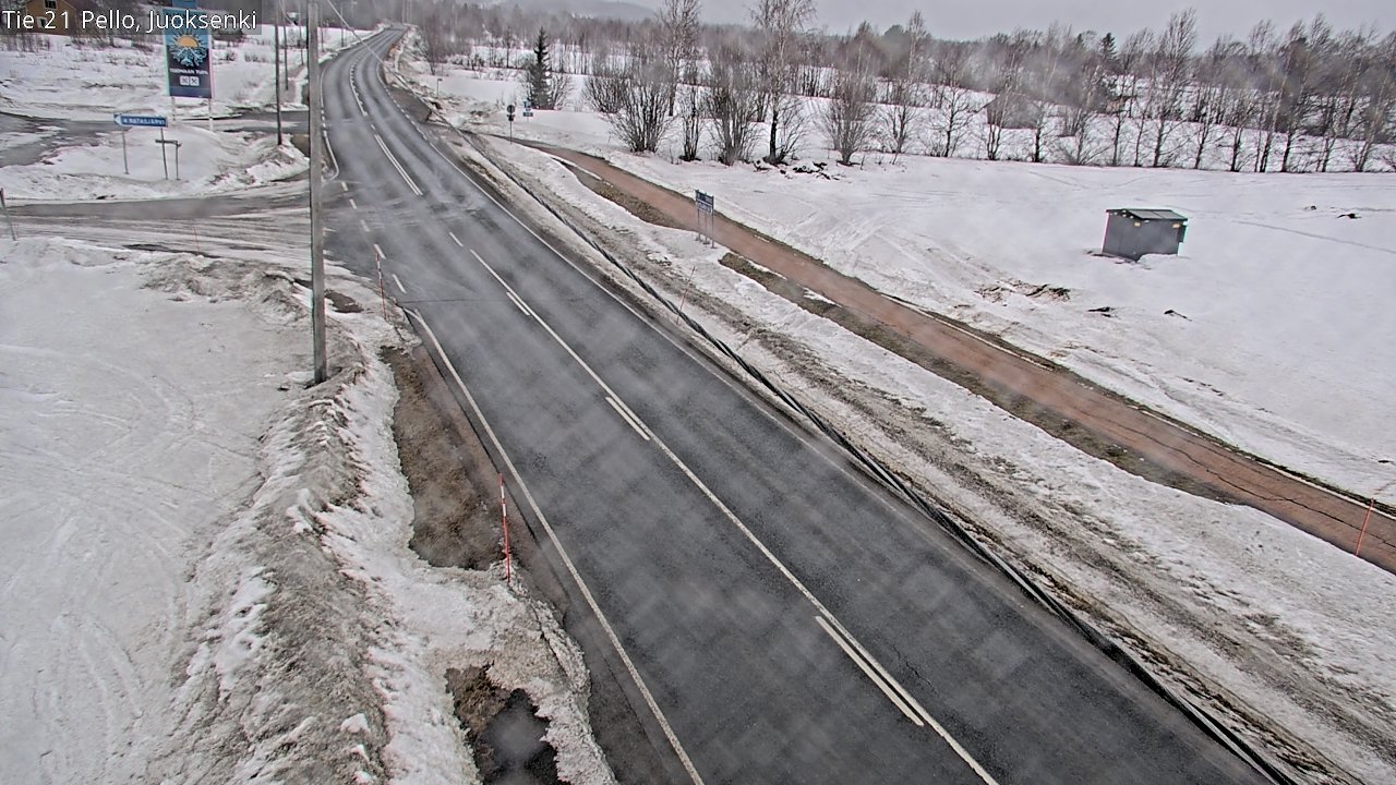 Kelikamerat Kuva Tie 21 Pello Juoksenki, Pello, Lappi