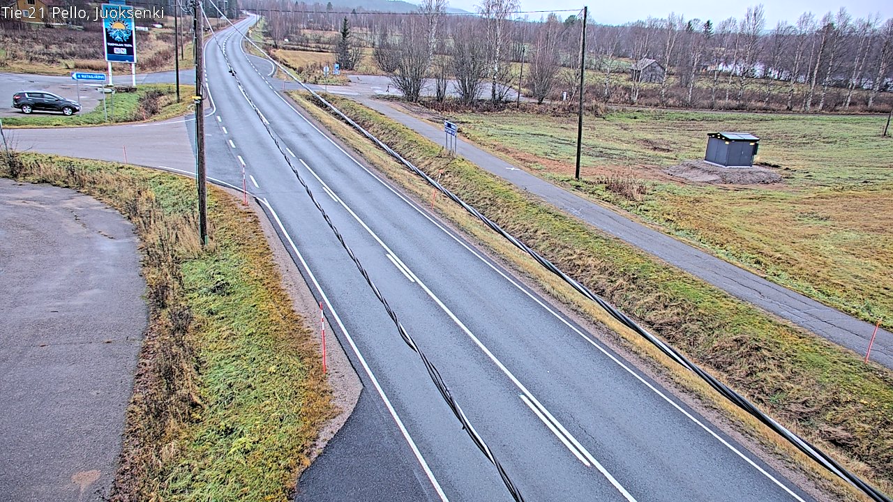 Kelikamerat Kuva Tie 21 Pello Juoksenki, Pello, Lappi