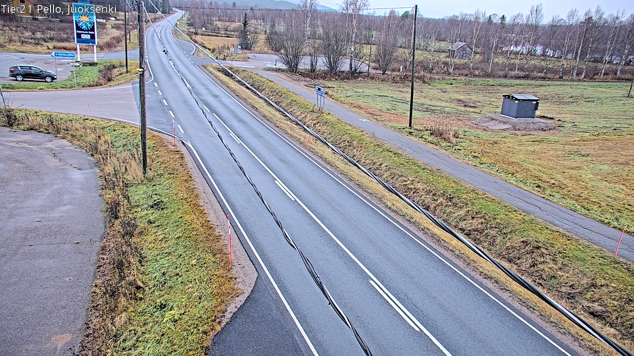Kelikamerat Kuva Tie 21 Pello Juoksenki, Pello, Lappi