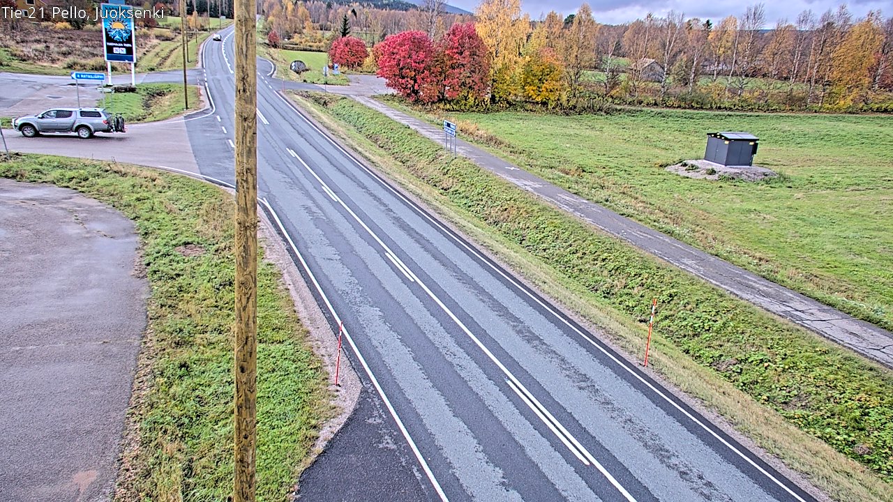 Kelikamerat Kuva Tie 21 Pello Juoksenki, Pello, Lappi