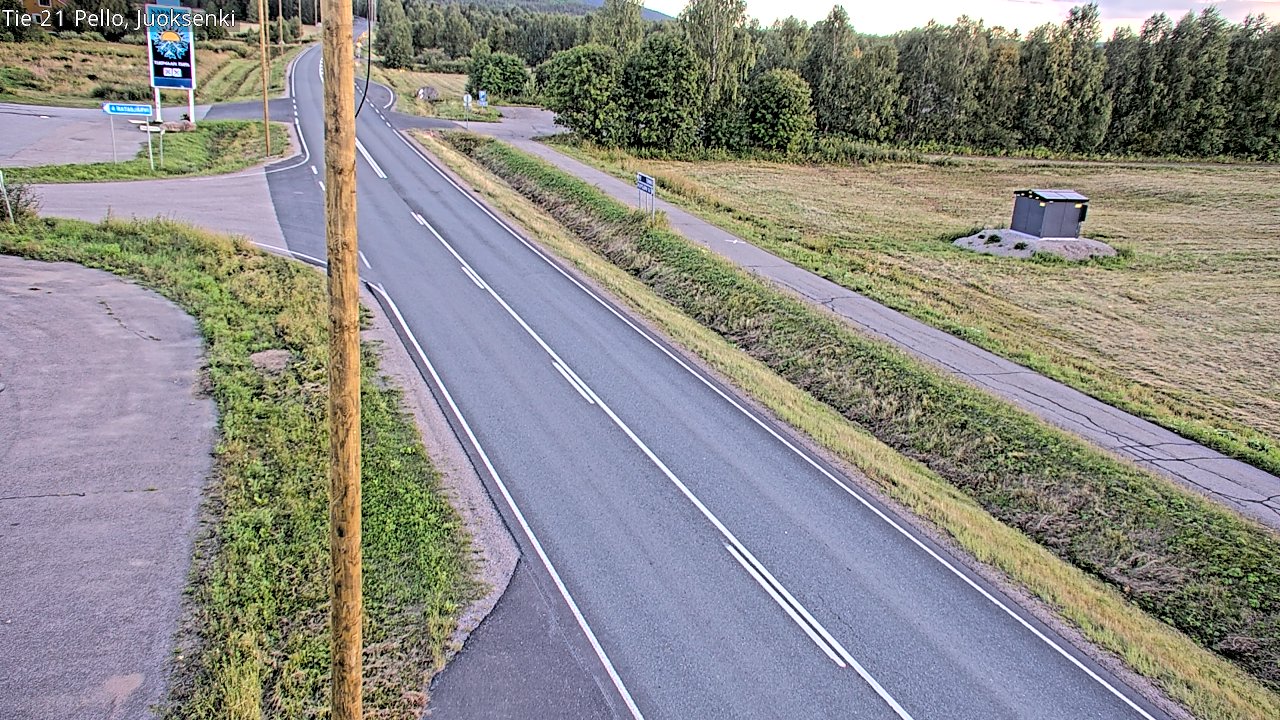 Kelikamerat Kuva Tie 21 Pello Juoksenki, Pello, Lappi