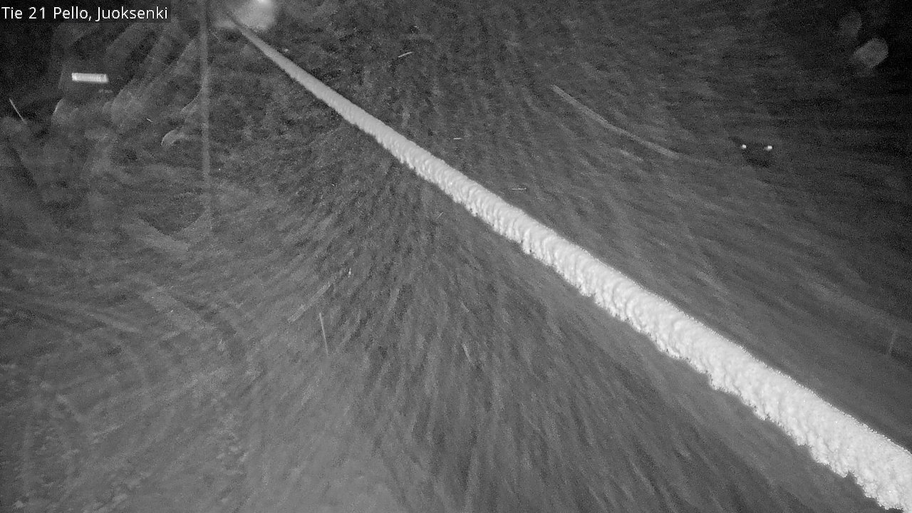 Kelikamerat Kuva Tie 21 Pello Juoksenki, Pello, Lappi